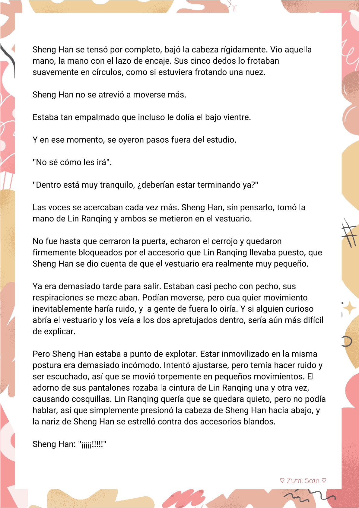 3 Soy hetero, pero mi compañero de cuarto travestido huele muy bien