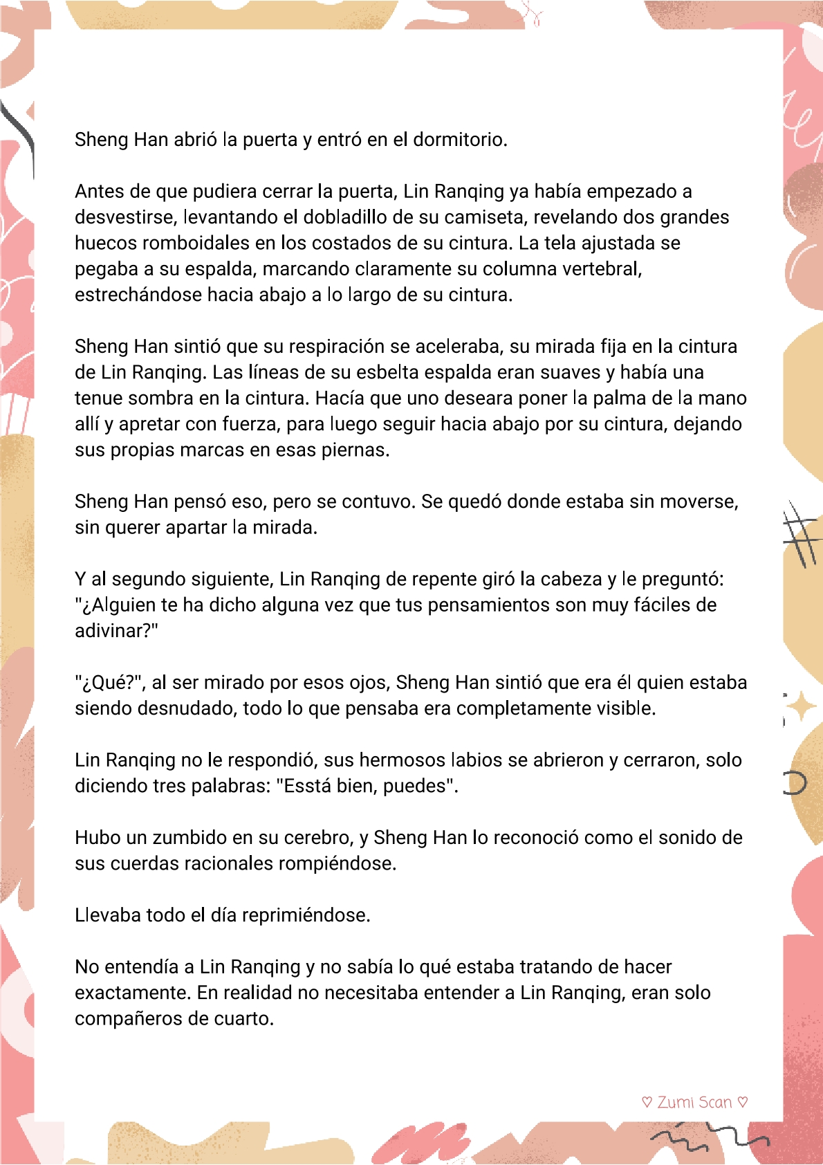 12 Soy hetero, pero mi compañero de cuarto travestido huele muy bien