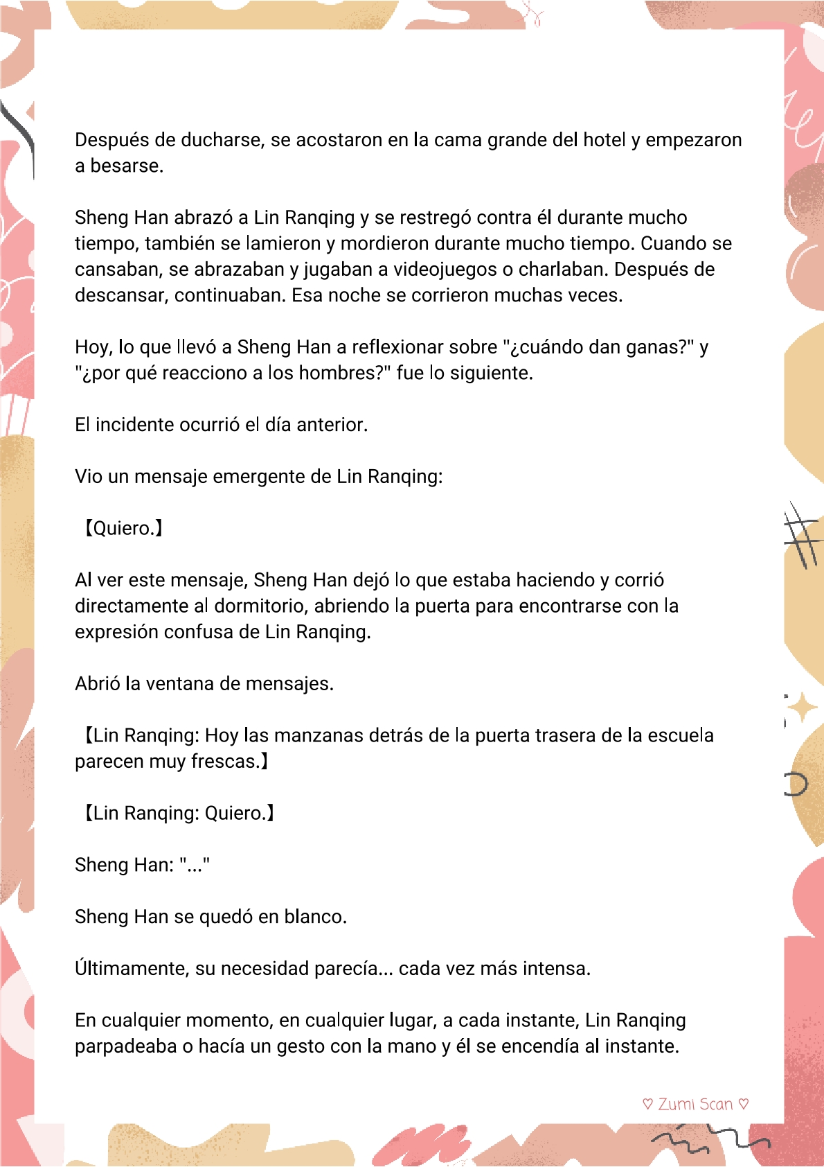 6 Soy hetero, pero mi compañero de cuarto travestido huele muy bien