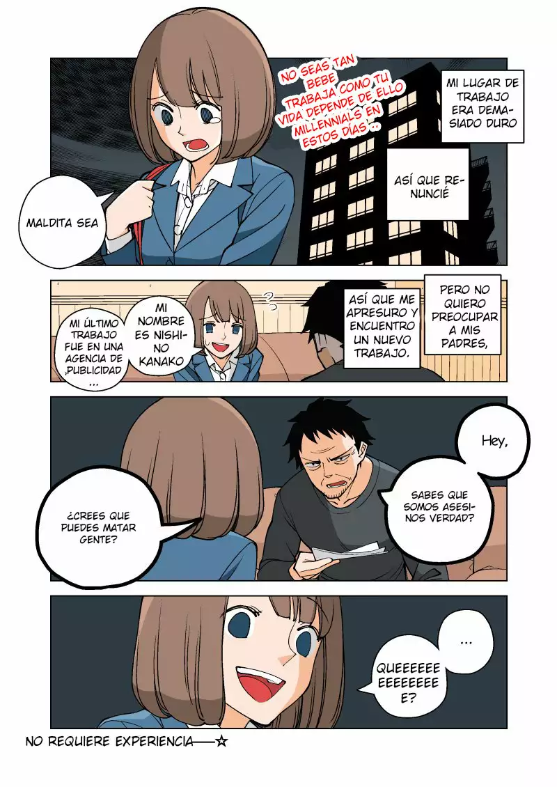 2 La vida de Kanako como una asesina