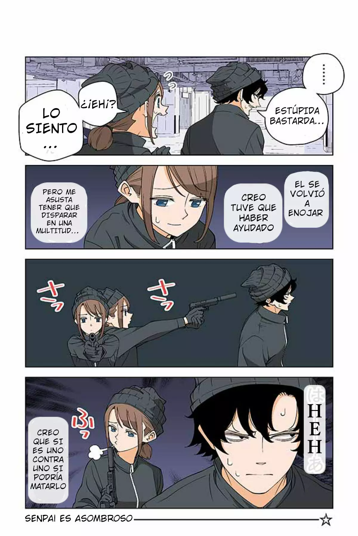 3 La vida de Kanako como una asesina