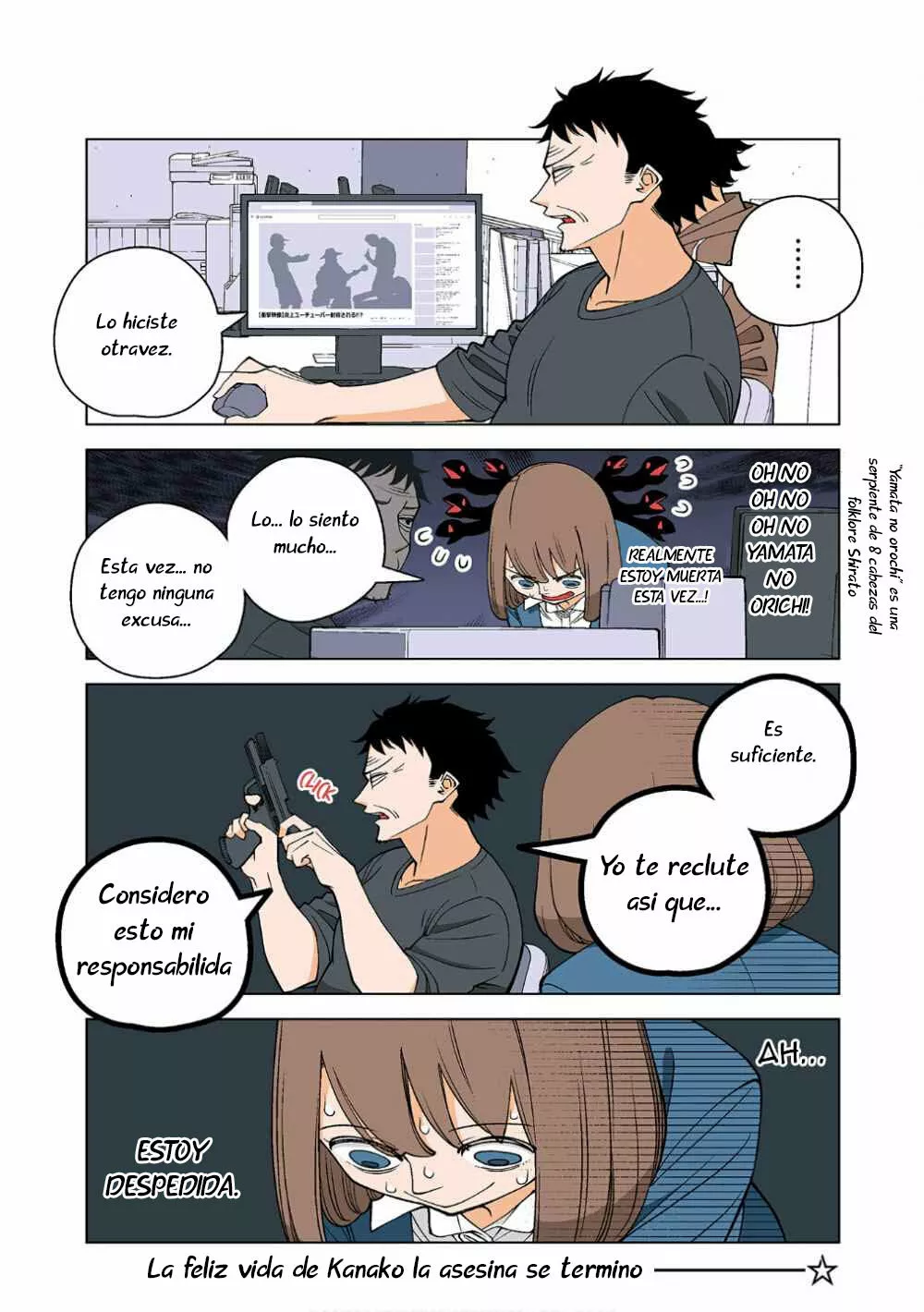 5 La vida de Kanako como una asesina