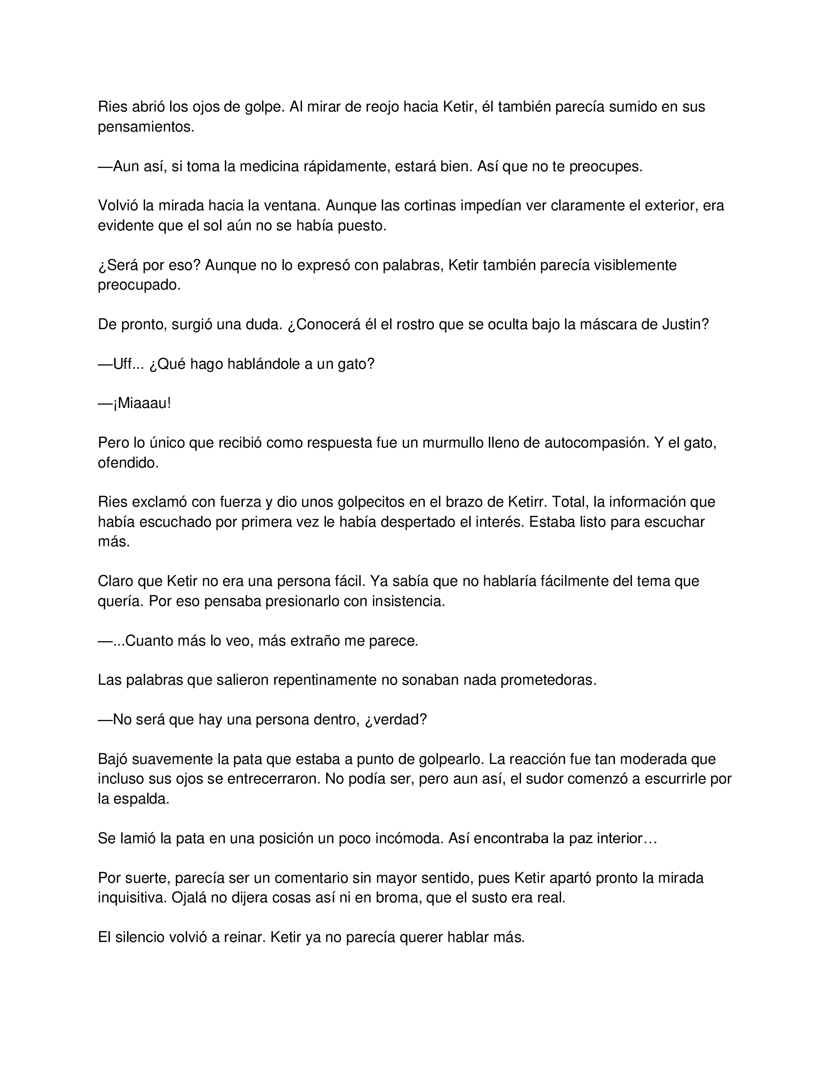 1 El gato está en huelga