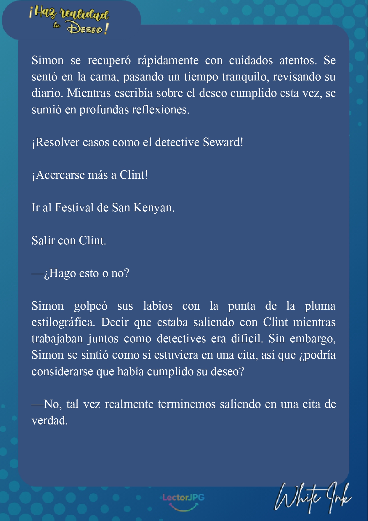 9 ¡Haz realidad tu deseo! [Novela]